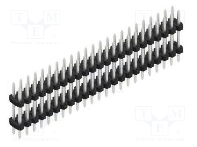 Connector: pin strips; pin header; male; PIN: 46; 2mm; THT; 2x23