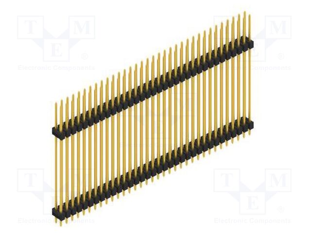 Connector: pin strips; pin header; male; PIN: 68; 2.54mm; THT; 2x34