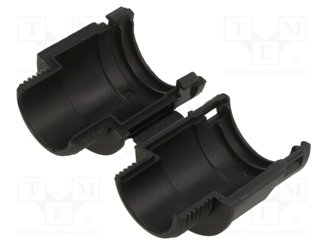 Straight terminal connector; Gland: M25; Thread: metric,outside