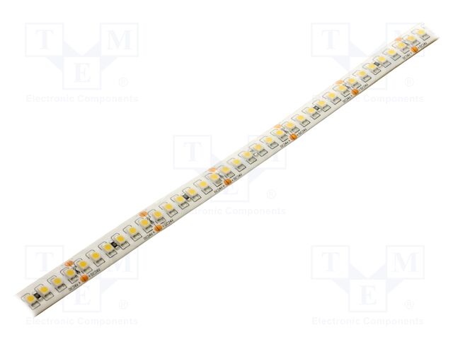 LED tape; white neutral; 3528; LED/m: 180; 10.5mm; white PCB; IP65