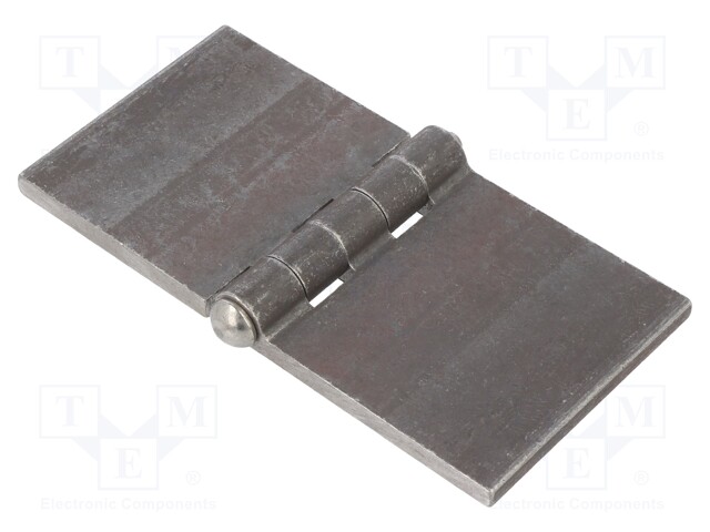 Hinge; Width: 120mm; steel; H: 60mm; V: without coating,for welding