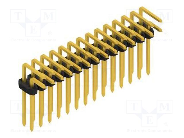 Connector: pin strips; pin header; male; PIN: 28; 2mm; THT; 2x14