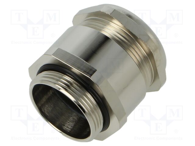 Cable gland; with earthing; M32; 1.5; IP68; Mat: brass