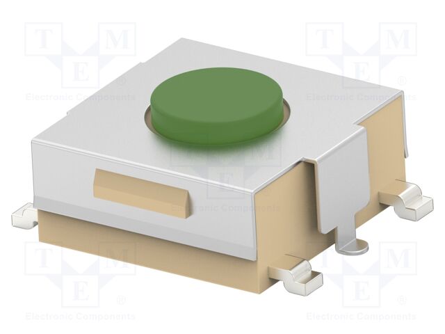 Microswitch TACT; SPST-NO; Pos: 2; 0.05A/24VDC; SMT; none; 1.57N