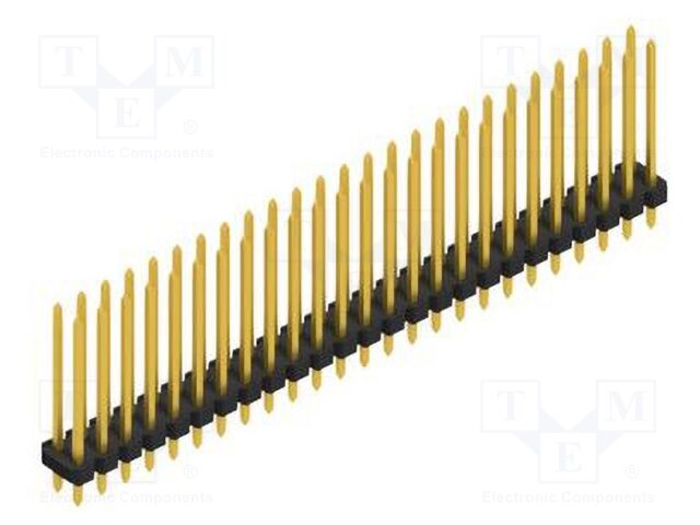 Connector: pin strips; pin header; male; PIN: 50; 2.54mm; THT; 2x25