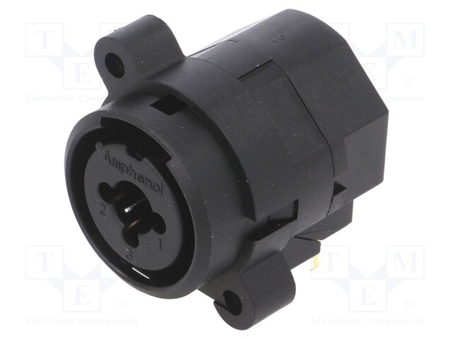 Socket; Jack 6,35mm + XLR; female; angled 90°; THT; 50V; IP40