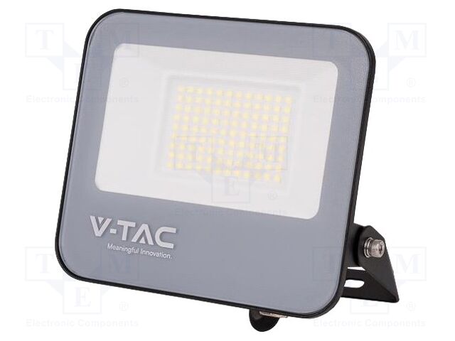 Lamp: LED flood light; 50W; 230VAC; white cold; 6500K; 25000h; IP65