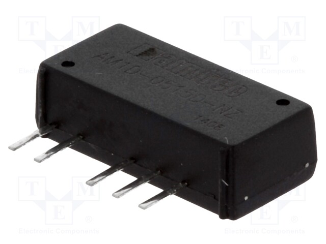 Converter: DC/DC; 1W; Uin: 4.5÷5.5V; Uout: 15VDC; Uout2: -15VDC; SIP7