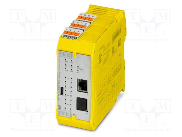 Module: safety relay; 24VDC; for DIN rail mounting; -20÷55°C
