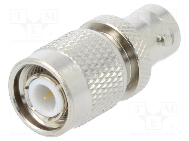 Adapter; BNC socket,TNC male; Insulation: teflon; 50Ω