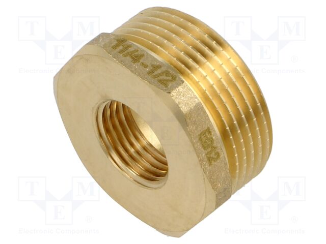 Male-female,reductive; max.6bar@<90°C,max.16bar@10°C÷30°C