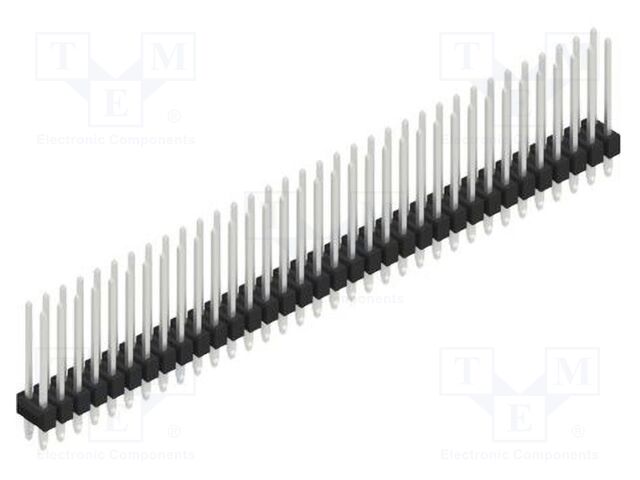 Connector: pin strips; pin header; male; PIN: 68; 2.54mm; THT; 2x34