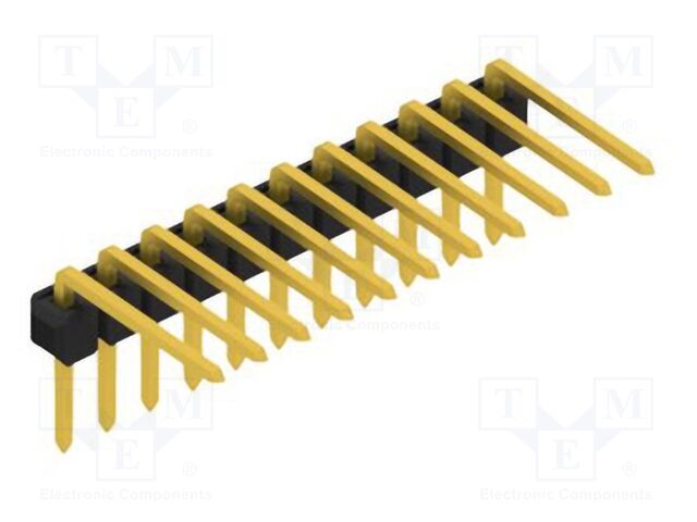 Connector: pin strips; pin header; male; PIN: 11; 2.54mm; THT; 1x11