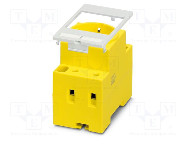 Socket insert, material: PA, connection method: Screw connec