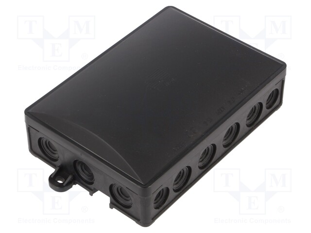 Enclosure: junction box; X: 95mm; Y: 157mm; Z: 40mm; wall mount; IP54