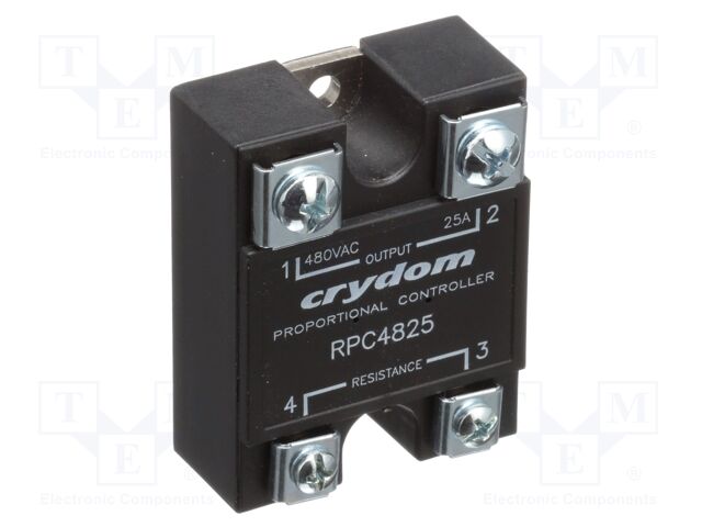 Relay: solid state; 25A; 400÷480VAC; Variant: 1-phase; on panel
