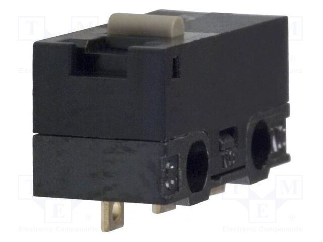 Microswitch SNAP ACTION; without lever; SPDT; ON-(ON); Pos: 2
