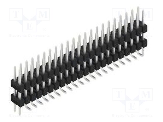 Connector: pin strips; pin header; male; PIN: 44; 2.54mm; SMT; 2x22