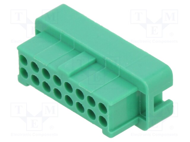 Connector Housing, G125 Series, Receptacle, 16 Ways, 1.25 mm, G125 Series Contacts