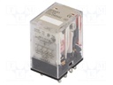 Relay: electromagnetic; 4PDT; Ucoil: 230VAC; 5A/220VAC; 5A/24VDC