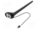 Antenna; car top; 0.2m; AM,FM; Audi,VW; with amplifier; 0.275m