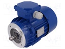 Motor: AC; 370W; 230/400VAC; 1370rpm; IP54