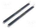 Safety light curtain; H: 480mm; 0.1÷3m; IP67; SF4C; 24VDC; lead 5m