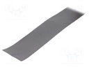 Tape: sealing; W: 95mm; L: 30m; Thk: 2mm; grey; caoutchouc hot-melt