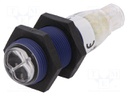 Sensor: photoelectric; Range: 0÷0.1m; NPN; DARK-ON; Usup: 12÷24VDC