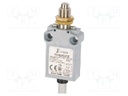 Limit switch; pin plunger Ø8mm and additional fixation; 5A