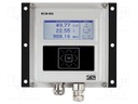 Meter; pressure,temperature,humidity; 24VDC; for wall mounting