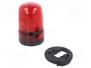 Signaller: lighting; red; SL08; 10÷30VDC; Light source: LED; IP23