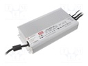 Power supply: switched-mode; LED; 560W; 20VDC; 28A; 90÷305VAC; IP67