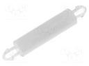PCB distance; polyamide; L: 12.5mm; latch/latch; Colour: natural
