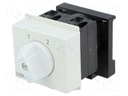 Module: rotary switch; 20A; Mounting: DIN; IP20; 250VAC; 52x65x60mm