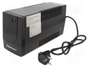 Power supply: UPS; 275x92x140mm; 360W; 650VA; No.of out.sockets: 2
