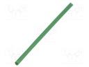 Heat shrink sleeve; glueless,thin walled; 4: 1; 8mm; L: 1000mm