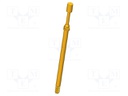 Test needle; Operational spring compression: 4mm; 8A; Ø: 2mm; 3N