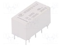 Relay: electromagnetic; DPDT; Ucoil: 12VDC; 1A/125VAC; 3A/30VDC; 3A