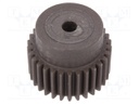Spur gear; whell width: 25mm; Ø: 32mm; Number of teeth: 30; ZCL