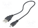 Re-battery: powerbank; 10000mAh; 2A; Out: USB; Colour: black; 5VDC