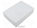 Enclosure: multipurpose; X: 133mm; Y: 188mm; Z: 55mm; TEKMAR; ABS