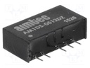 Converter: DC/DC; 1W; Uin: 4.5÷5.5V; Uout: 12VDC; Uout2: -12VDC; SIP7