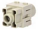 Connector: rectangular; module; female; Han Modular 200A; PIN: 1