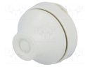 Grommet; EPDM; grey; Panel thick: 1÷4mm; Øcable: 8÷13mm; Size: M20