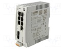 Automation module: switch Ethernet; unmanaged; 9÷57VDC; IP20