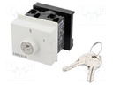 Module: rotary switch; 20A; Mounting: DIN; IP20; 250VAC; 52x65x60mm
