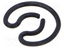 Protective ring; spring steel; BN 816; Plating: black finish
