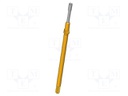 Test needle; Operational spring compression: 4mm; 8A; Ø: 1.3mm