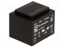 Transformer: encapsulated; 2.1VA; 230VAC; 6V; 350mA; Mounting: PCB